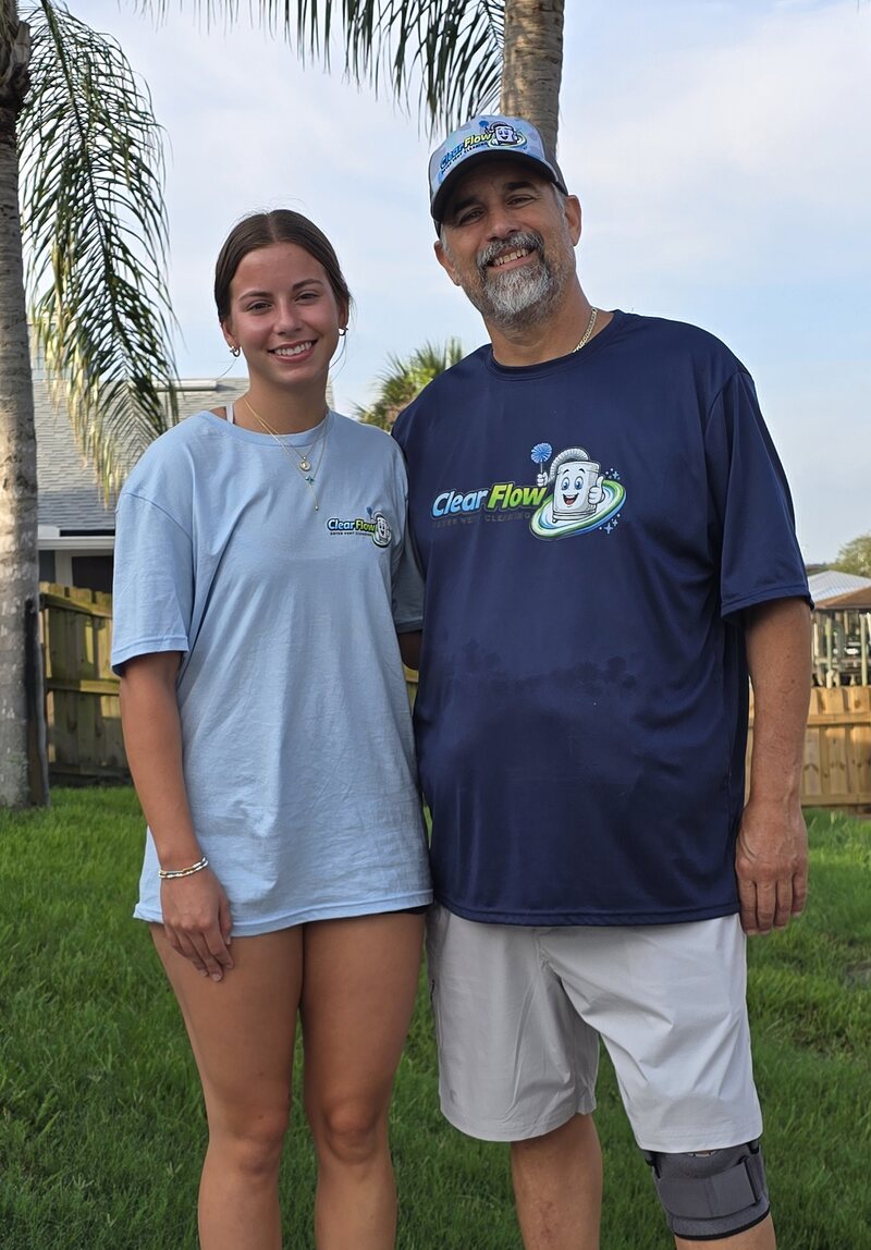 David and the ClearFlow team, your local Jacksonville dryer vent cleaners